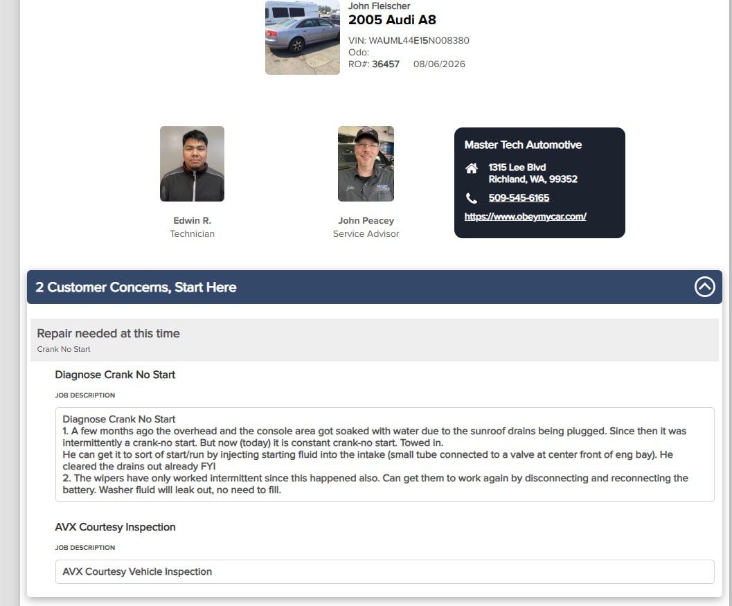 Customer Concerns - Start Here